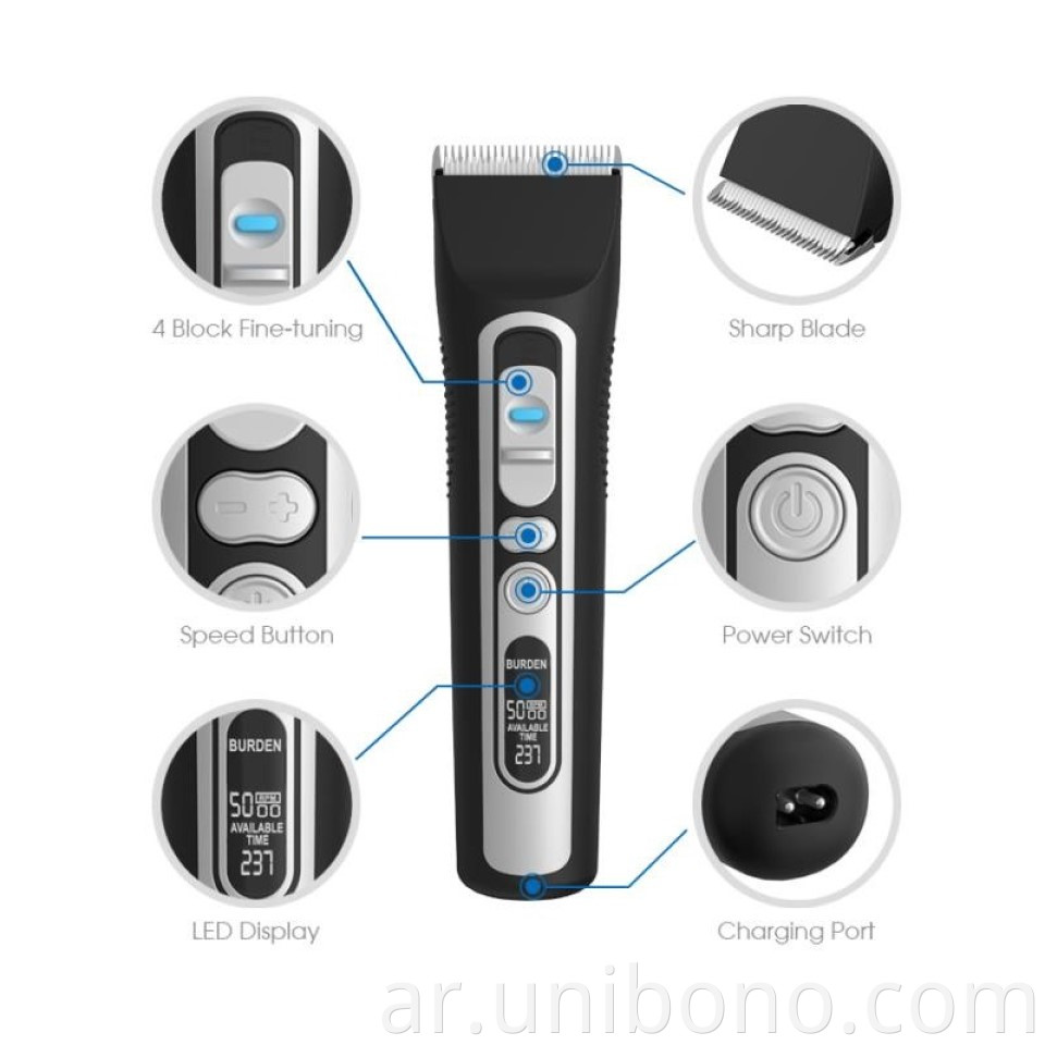 Wholesale Electric Cordless Mens Trimmer Hair Clippers